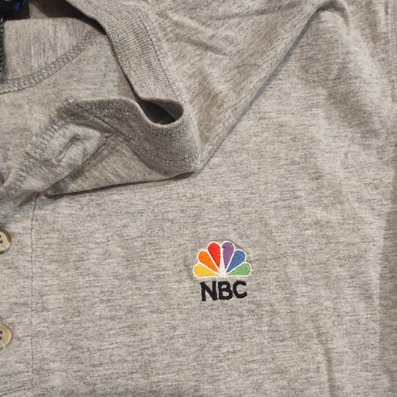 3 for $23 tops!! NBC Quality Button-up Top, Men's Large - Picture 2 of 3